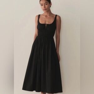 Doen Quilla Dress in Black Size M NWT